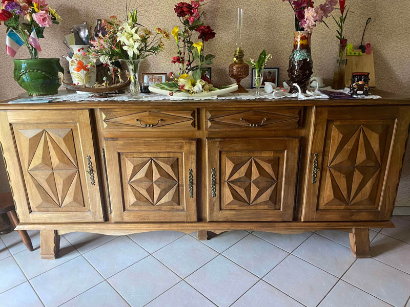 Enfilade 4 porte avant relooking